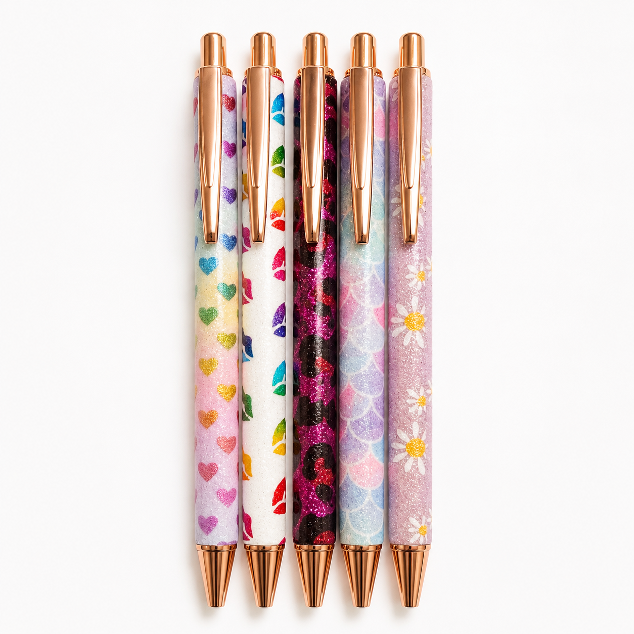 Bolígrafos Decorativos Glitter ✨