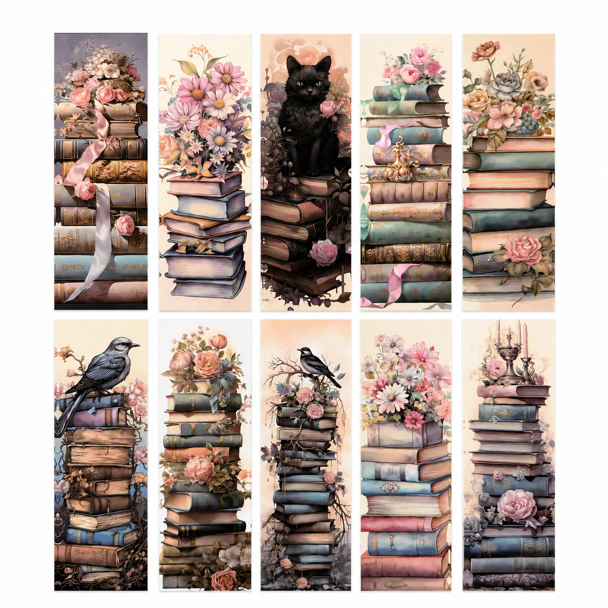 🌸📚Marca paginas Jardín de Historias 🌸📚