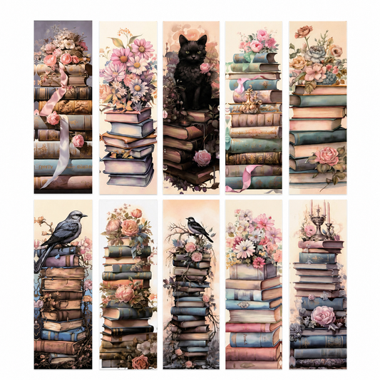 🌸📚Marca paginas Jardín de Historias 🌸📚