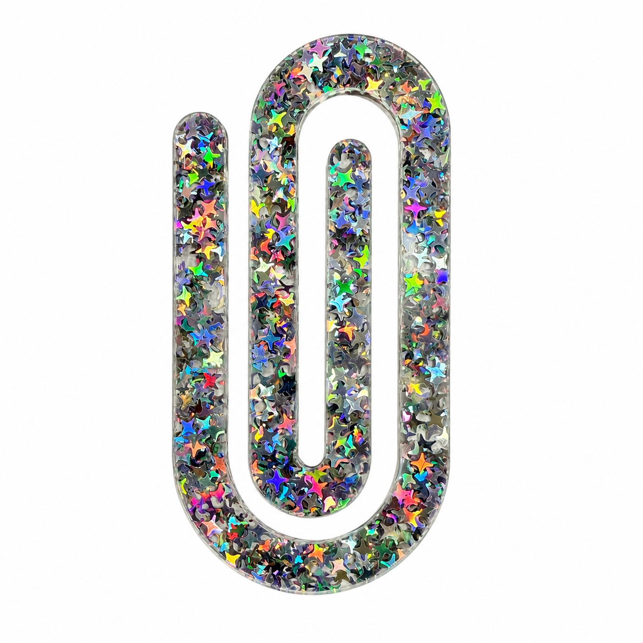 🌈✨ Clips Jumbo en Acrílico 📎💖