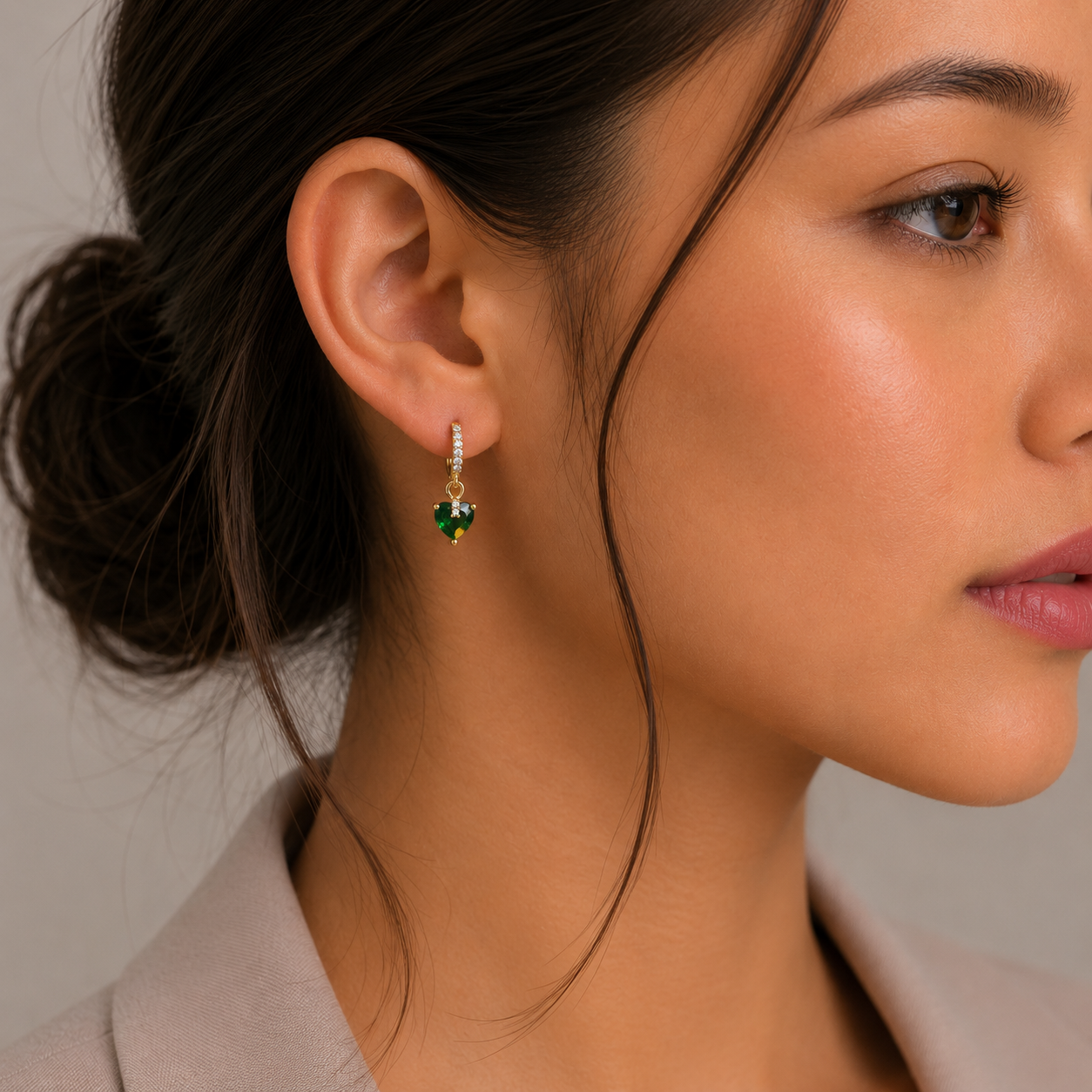 Aretes Dolce Verde