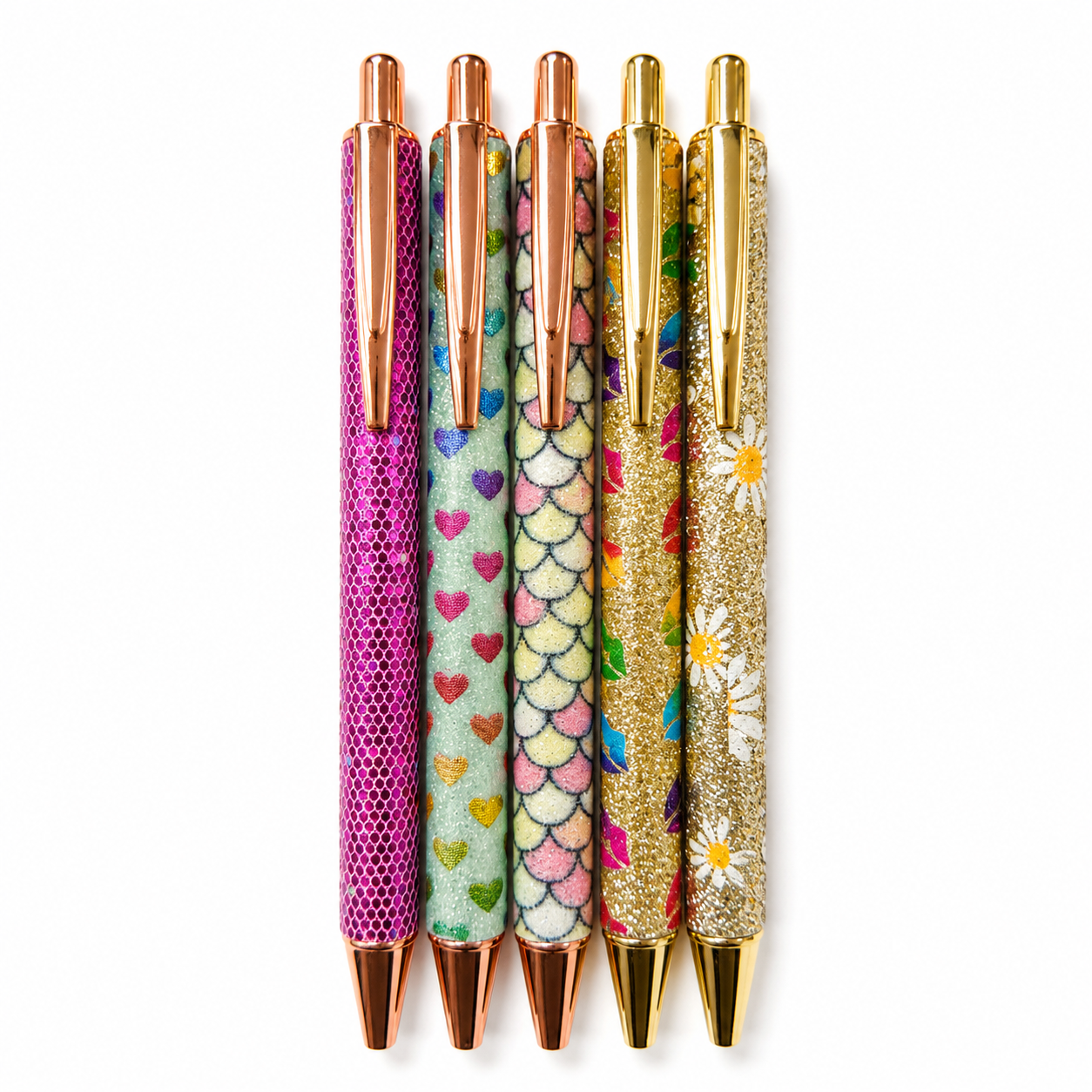 Bolígrafos Decorativos Glitter ✨