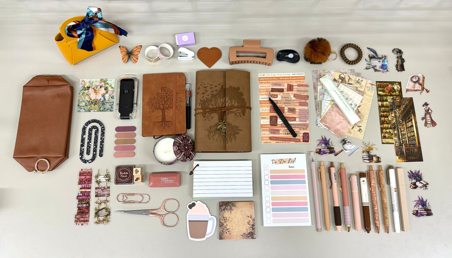 📚🤎 Kit "Memorias de Otoño" 🤎📚