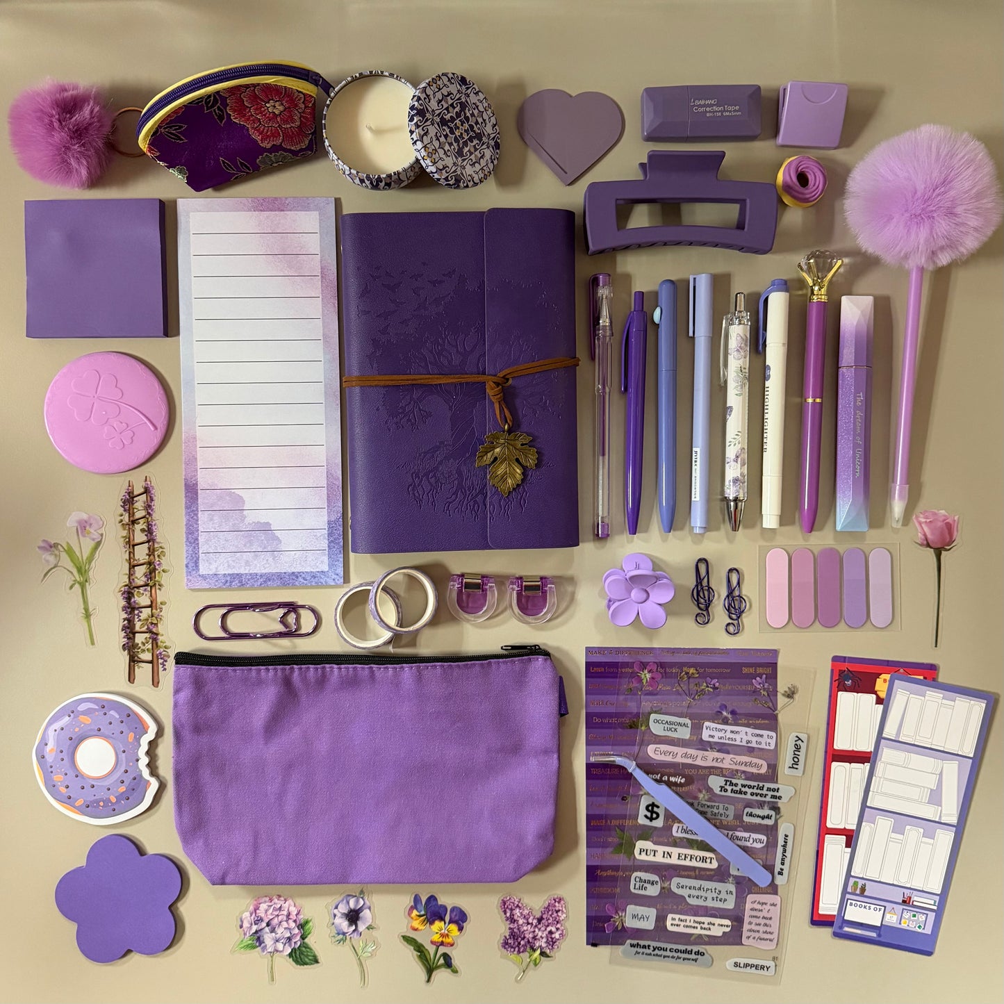 💜✨ Kit “Violeta Bloom” ✨📖
