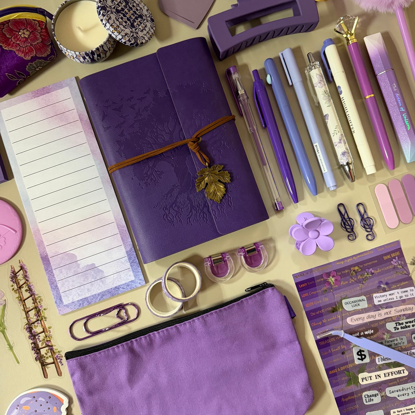 💜✨ Kit “Violeta Bloom” ✨📖