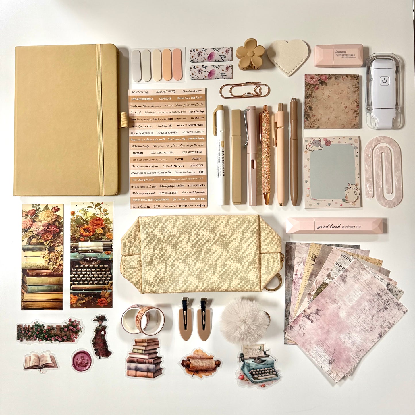 ✨ Kit Beige Serenity📚🤍