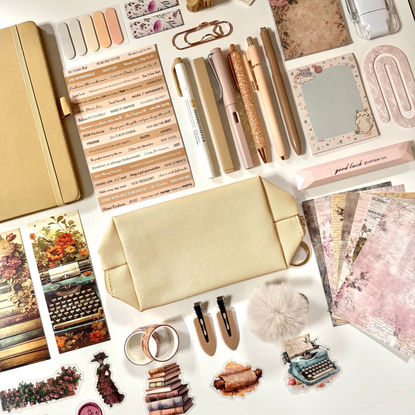 ✨ Kit Beige Serenity📚🤍