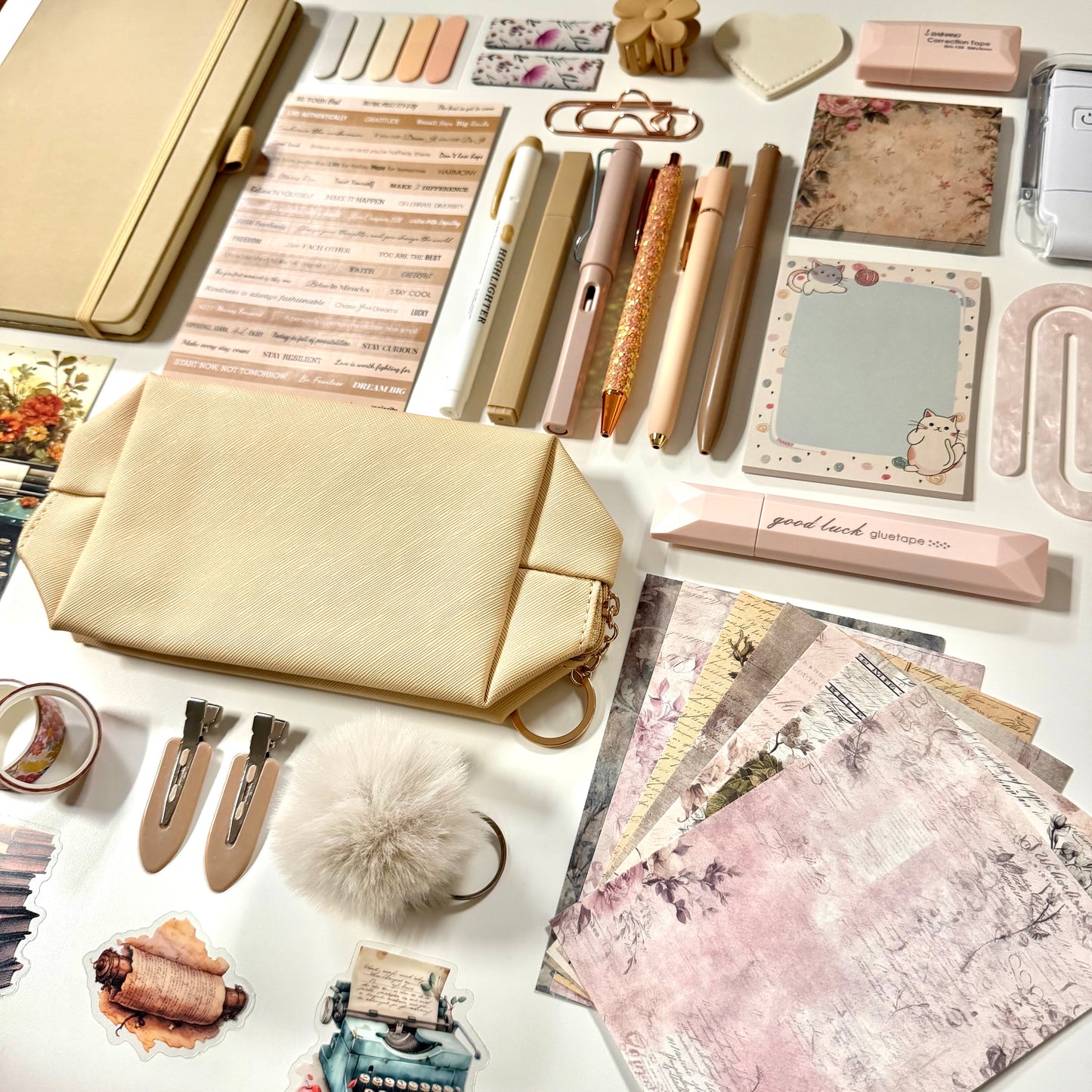 ✨ Kit Beige Serenity📚🤍